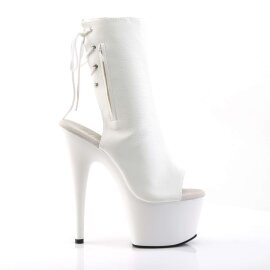 Pleaser ADORE-1018 White Faux Leather/White EU-40 / US-10