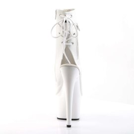Pleaser ADORE-1018 White Faux Leather/White EU-41 / US-11