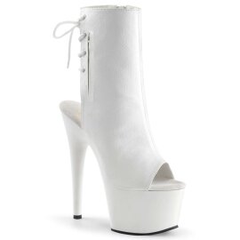 Pleaser ADORE-1018 White Faux Leather/White EU-35 / US-5