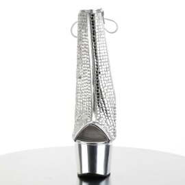 Pleaser ADORE-1018DCS Silver Multi RS/Silver Chrome EU-37...