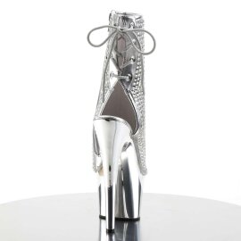 Pleaser ADORE-1018DCS Silver Multi RS/Silver Chrome EU-38 / US-8