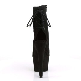 Pleaser ADORE-1018FS Black Faux Suede/Black Suede EU-35 / US-5