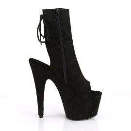 Pleaser ADORE-1018FS Black Faux Suede/Black Suede EU-35 / US-5