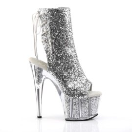 Pleaser ADORE-1018G Silver Glitter/Silver Glitter EU-40 / US-10