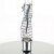 Pleaser ADORE-1018HG Silver Hologram Ostrich Pu/Silver Chrome EU-35 / US-5