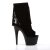 Pleaser ADORE-1019 Black Suede/Black Matte EU-35 / US-5