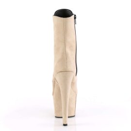 Pleaser ADORE-1020FS Beige Faux Suede/Beige Faux Suede EU-36 / US-6
