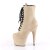 Pleaser ADORE-1020FS Beige Faux Suede/Beige Faux Suede EU-36 / US-6