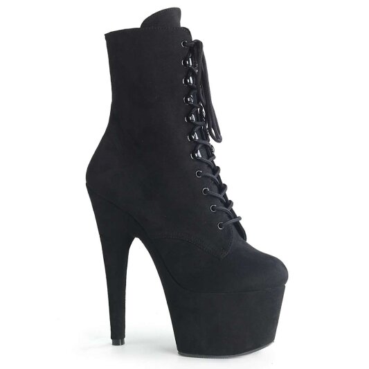 Pleaser ADORE-1020FS Black Faux Suede/Black Faux Suede EU-36 / US-6