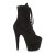 Pleaser ADORE-1020FS Black Faux Suede/Black Faux Suede EU-37 / US-7