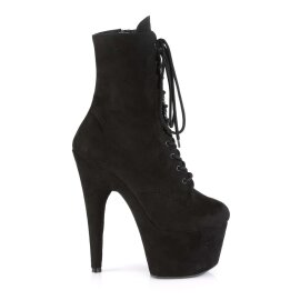 Pleaser ADORE-1020FS Black Faux Suede/Black Faux Suede EU-39 / US-9