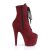Pleaser ADORE-1020FS Burgundy Faux Suede/Burgundy Faux Suede EU-37 / US-7