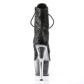 Pleaser ADORE-1020G Black Glitter/Black Glitter EU-37 / US-7