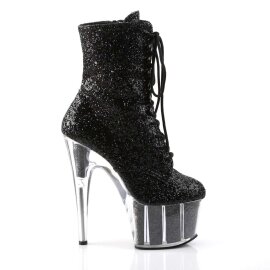 Pleaser ADORE-1020G Black Glitter/Black Glitter EU-39 / US-9