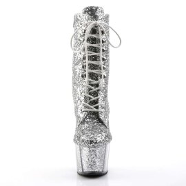 Pleaser ADORE-1020G Silver Glitter/Silver Glitter EU-35 / US-5