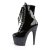 Pleaser ADORE-1020LG Black Patent/Black Multi Glitter EU-36 / US-6