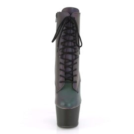 Pleaser ADORE-1020REFL Green Multi Reflective/Black Matte...