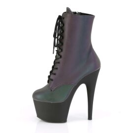 Pleaser ADORE-1020REFL Green Multi Reflective/Black Matte EU-35 / US-5