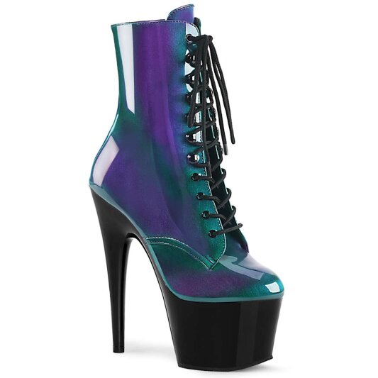 Pleaser ADORE-1020SHG Purple-Green/Black EU-35 / US-5