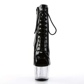 Pleaser ADORE-1021 Black Patent/Clear EU-35 / US-5