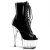 Pleaser ADORE-1021 Black Patent/Clear EU-35 / US-5
