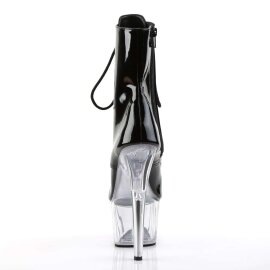 Pleaser ADORE-1021 Black Patent/Clear EU-37 / US-7