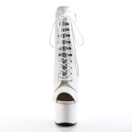 Pleaser ADORE-1021 White Faux Leather/White EU-40 / US-10