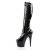 Pleaser ADORE-2000 Black Stretch Patent/Black EU-39 / US-9