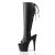Pleaser ADORE-2018 Black Faux Leather/Black Matte EU-37 / US-7