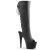Pleaser ADORE-2018 Black Faux Leather/Black Matte EU-39 / US-9