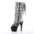Pleaser ADORE-2024RSF Black Stretch Faux Leather/Black Matte EU-41 / US-11