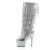 Pleaser ADORE-2024RSF Silver Metallic Pu/Silver Matte EU-37 / US-7