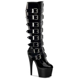 Pleaser ADORE-2043 Black Patent/Black EU-38 / US-8
