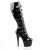 Pleaser ADORE-2043 Black Patent/Black EU-38 / US-8