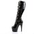 Pleaser ADORE-2043 Black Patent/Black EU-39 / US-9