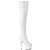 Pleaser ADORE-3000 White Stretch Patent/White EU-37 / US-7