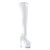 Pleaser ADORE-3000 White Stretch Patent/White EU-39 / US-9
