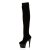 Pleaser ADORE-3002 Black Stretch Velvet/Black EU-38 / US-8