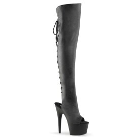 Pleaser ADORE-3019 Black Faux Leather/Black Matte EU-38 /...