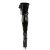 Pleaser ADORE-3050 Black Stretch Patent/Black EU-38 / US-8