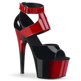 Pleaser ADORE-700-16 Black-Red Patent/Red-Black EU-35 / US-5