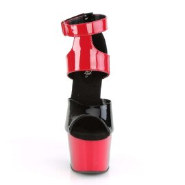 Pleaser ADORE-700-16 Black-Red Patent/Red-Black EU-35 / US-5