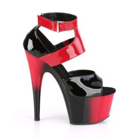 Pleaser ADORE-700-16 Black-Red Patent/Red-Black EU-35 / US-5