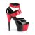 Pleaser ADORE-700-16 Black-Red Patent/Red-Black EU-35 / US-5