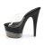 Pleaser ADORE-701-3 Clear/Black-Pewter RS EU-36 / US-6