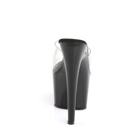 Pleaser ADORE-701 Clear/Black EU-38 / US-8