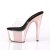 Pleaser ADORE-701 Clear/Rose Gold Chrome EU-39 / US-9
