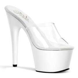 Pleaser ADORE-701 Clear/White EU-35 / US-5