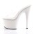 Pleaser ADORE-701 Clear/White EU-38 / US-8