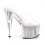 Pleaser ADORE-701G Clear/Silver Glitter EU-35 / US-5